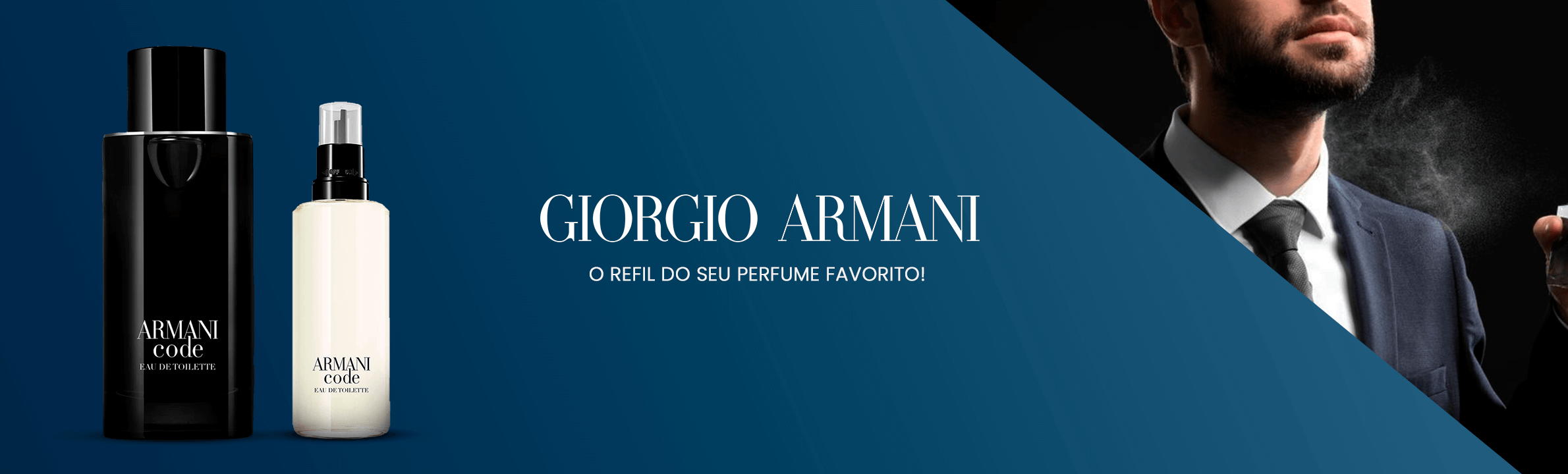 Armani Code Refil | Seu Perfume Favorito Sem Fim